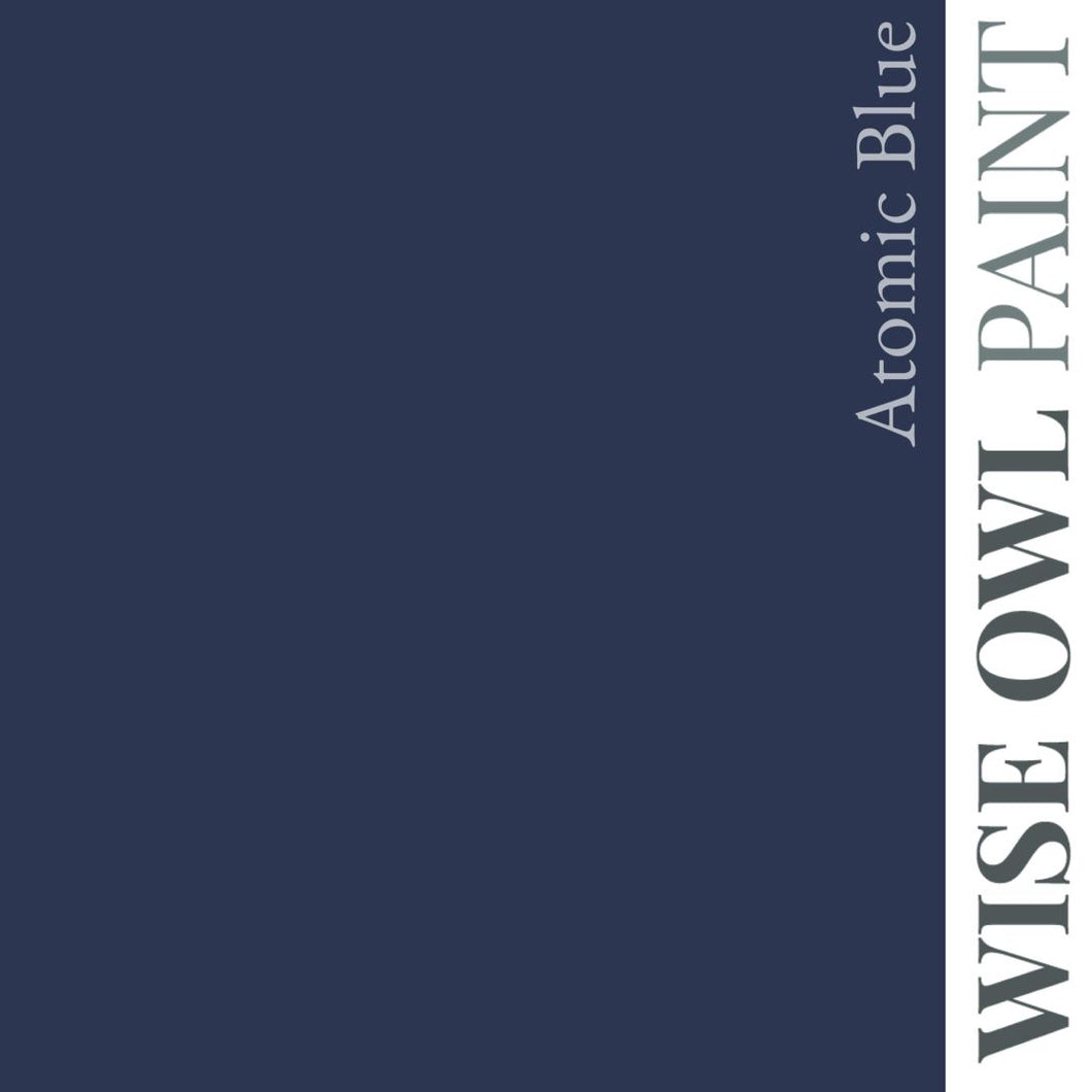 Wise Owl Paint in colour Atomic Blue