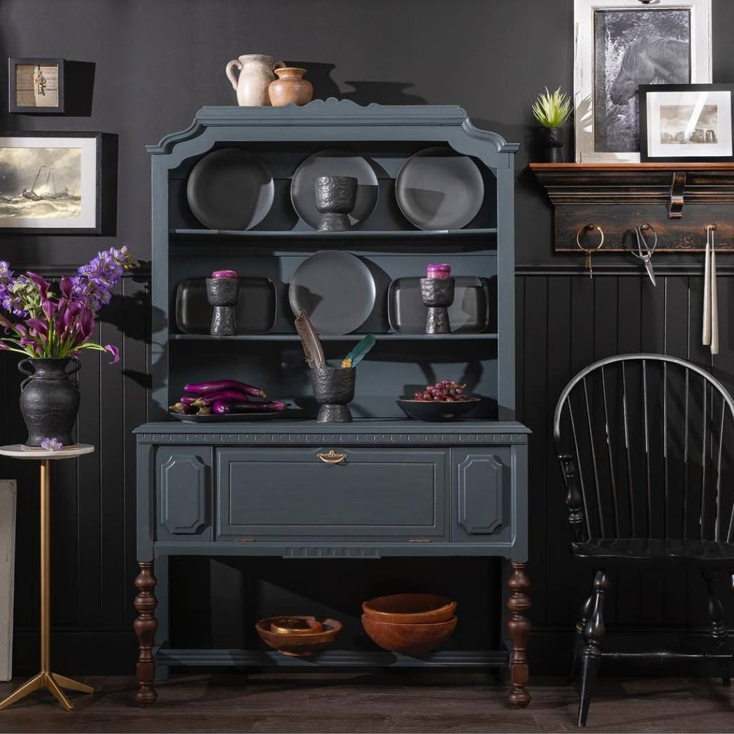 Cabinet painted in Fusion Mineral Paint colour Cambridge