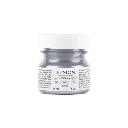 Fusion Mineral Paint Metallica Silver 37ml