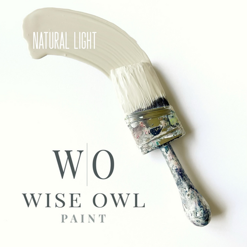 Wise Owl Paint Swoosh in colour Natural Light