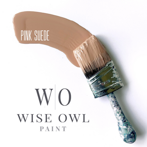 Wise Owl Paint Swish Brush in colour Pink Suede