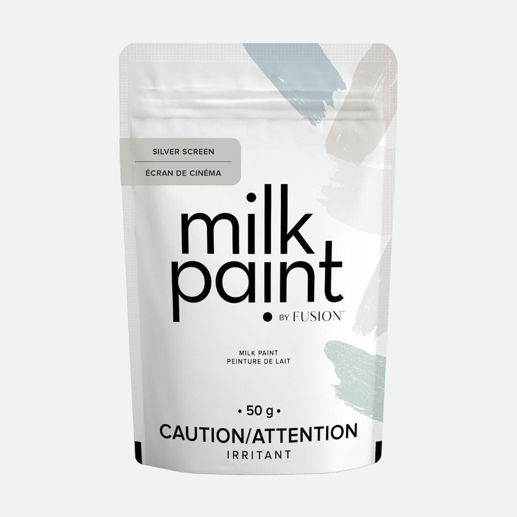 Milk Paint by Fusion Silver Screen 50g