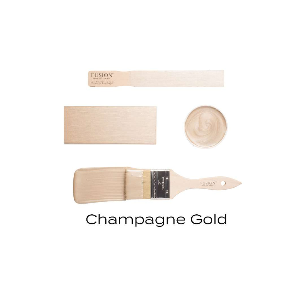 Fusion Mineral Paint Champagne Gold Metallic